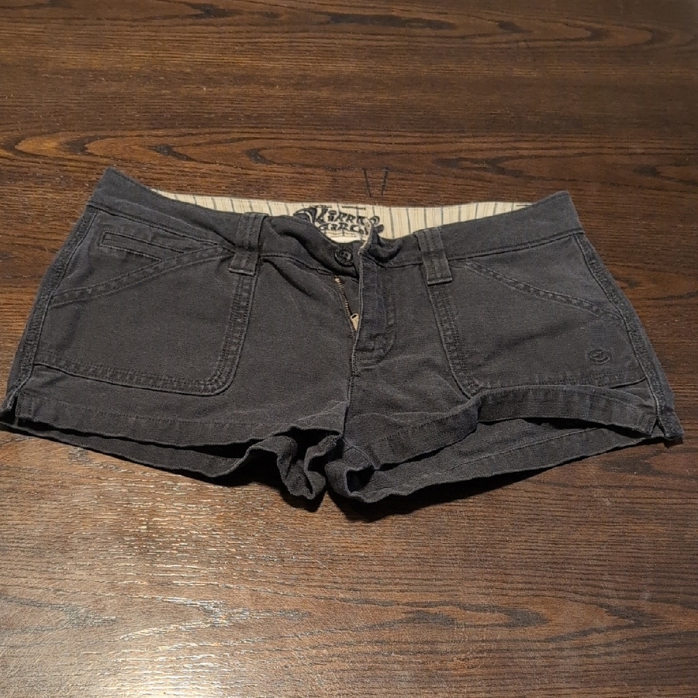 Classic Black Jean Shorts